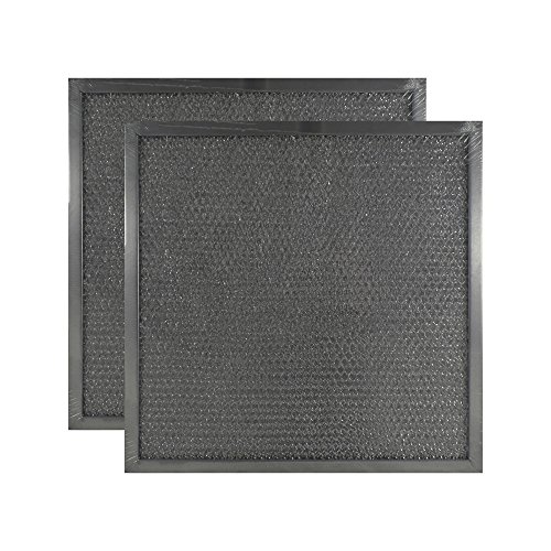 2 PACK Air Filter Factory 11 X 11 X 3/8 Range Hood Aluminum Grease Filters AFF132-M