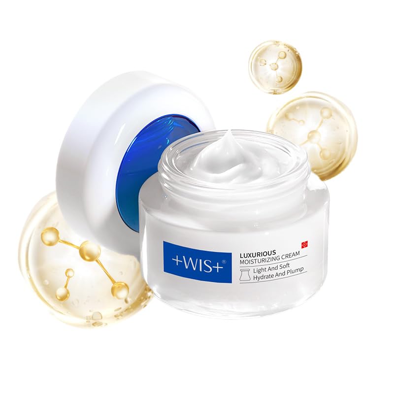 Photo 1 of +WIS+ Long-Lasting Moisturizing Soothing Repair Cream, Daily Face Care Cream with Algae and Pine Cone Extracts for Dry Skin, Sensitive Skin, Not Tested on Animals, No Parabens (1.76 Fl Oz)