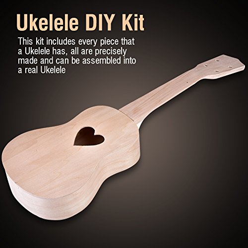1 Ukulele+Basswood+Mahogany+Beginners+Pattern