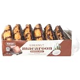Belgian Chocolate Coconut Macaroons Jumbo 7.8oz Pack, Real Cocoa - Chocolatey &amp; Soft Chewy Drizzling - Kosher - Gluten Free