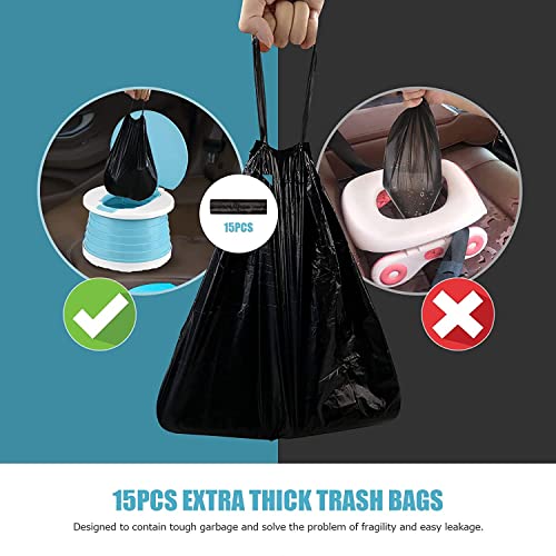 Portable Potty for Toddler Travel Foldable Potty Seat for Toddler