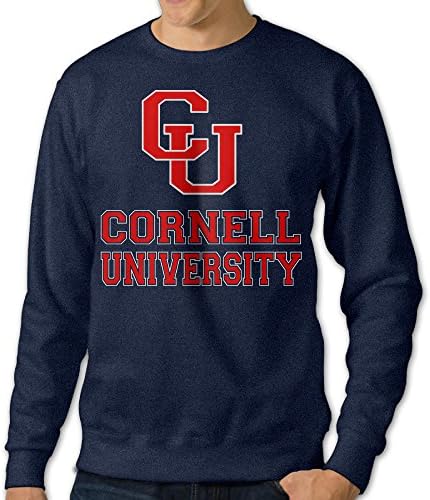 JJVAT Men's Cornell University CU Logo Crew-Neck Sweat Shirt Size XL