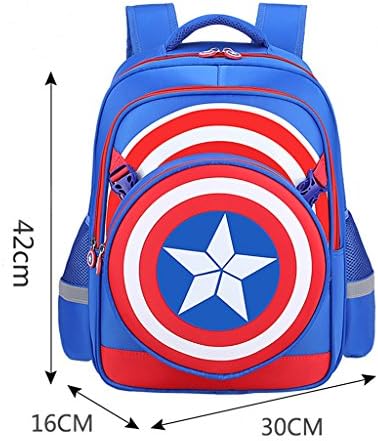 SWHRIOPD Kids Insulated Toddler Backpack Captain America - Playful Preschool Lunch Boxes Carry Bag