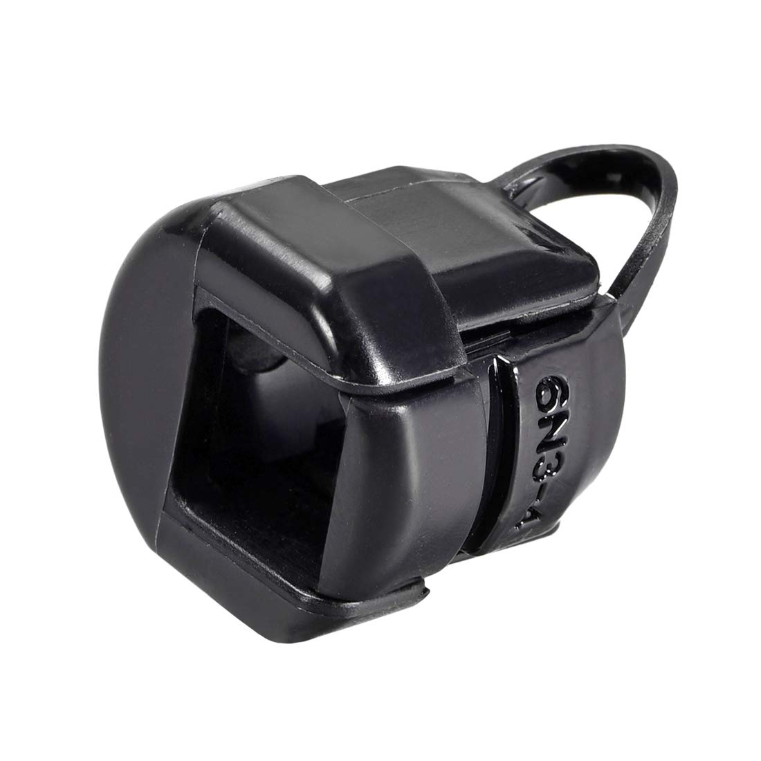 Sourcingmap Round Cable Wire Strain Relief Bush Grommet Black for 8.2mm-9.2mm Wire 30pcs