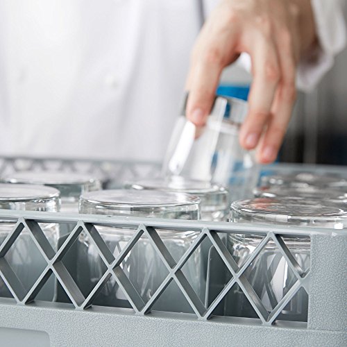 image for TrueCraftware - Commercial 25 Compartment Gray Stemware and Glass Rack