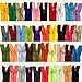 WKXFJJWZC 50pcs 20 Inch (50cm) Nylon Coil Zippers Bulk for Sewing Crafts 40 Color (20 inch)