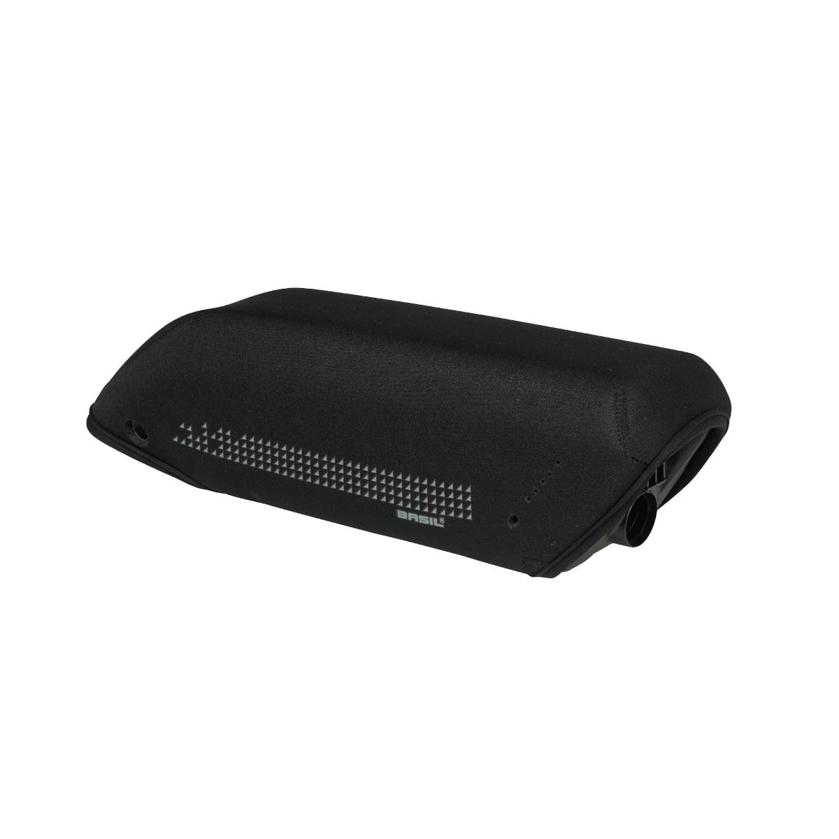 Basil Downtube Battery Cover - Black/Lime, One Size