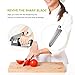 Winner Dinner AY-MB-001-Black Professional Knife Straight and Serrated Knives, 2 Stage Diamond Coated Sharpening Wheel System with Kitchen Tool Black, Length 8.03 inch