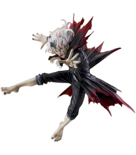 Figura De Anime Takakura Ken De DAN DA DAN | Modelo PVC De 11 Cm En Postura De Combate | Estatua De Okarun Con Máscara Y Gabardina | Regalo Para Coleccionistas Y Fans