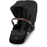 Cybex eGazelle/Gazelle S Second Seat, Moon Black | Extra Stroller Seat Attachment for Second Child, Detachable, Compatible w/ Gazelle S, for Infant to Toddler 3 Months-4 Years