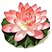 PIXHOTUL 10 Pcs Artificial Floating Pond Decoration Water Floating Lotus Flowers and Lotus Leaves for Pond Decor (7