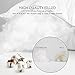 COZSINOOR Pillows for Sleeping [Queen Size 2-Pack], 100% Natural Super Plush Material Fill Premium Breathable Cotton Cover Hypoallergenic Handmade Skin-Friendly, Pillow for Stomach and Back Sleepers