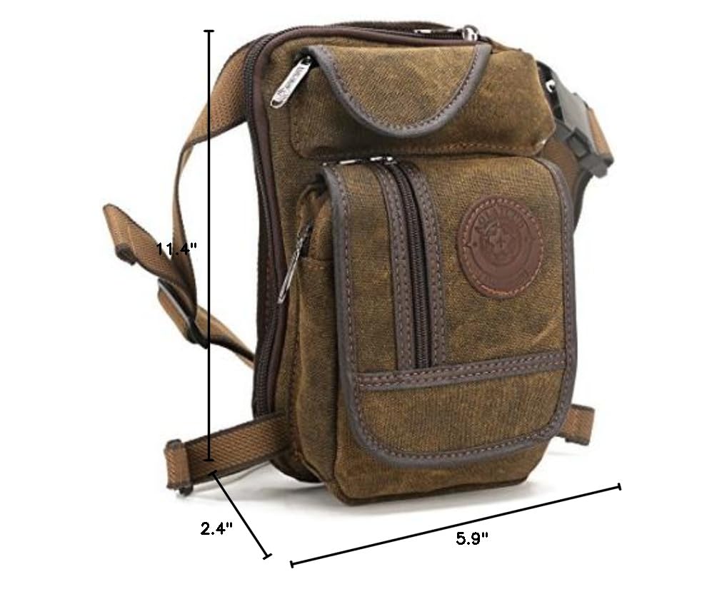 Hebetag Drop Leg Bag for Men Women