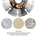 KSEIBI 641145 General Purpose 4 1/2 inch Dry Wet Cutting Grinding Diamond Saw Blade with 7/8 inch Arbor for Concrete Tile Stone Brick Masonry Angle Grinder Accessories