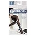 Truform Sheer Compression Stockings, 15-20 mmHg, Women's Thigh High Length, 20 Denier, Nude, Medium