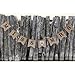 Pixnor Miss to Mrs Natural Burlap Banner for Party Decoration