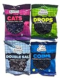 Gustafs Premium Dutch Licorice Drops, Cats, Coin
