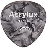 Planet Waves by D'Addario 2AN7-03 Acrylux Guitar Picks, Mandolin 1.5MM, 3-Pack, Nitra