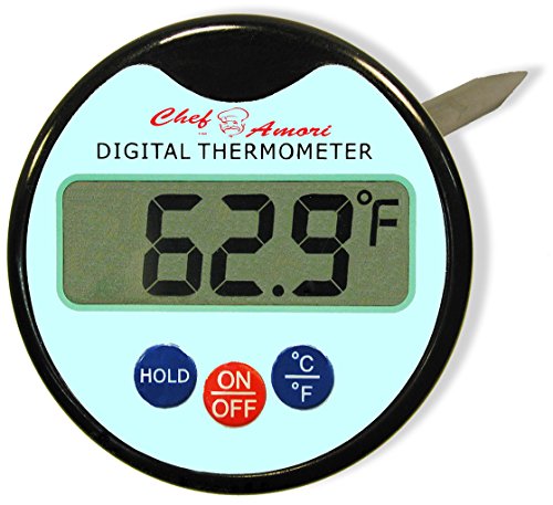 Digital meat thermometer with probe for steak turkey ch…
