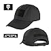 Gadsden and Culpeper Operator Cap Bundle - w Punisher/Dont Tread Patches (Black Cap)