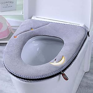 Yuzhijie GM toiletbril home card Tong plus dikke toiletbril waterdichte toiletbril ring rits, 3