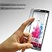 LG G3 iloome ScreenMate Real Tempered Glass 9H Hardness Premium Screen Protector with Rounded Edges & Oleophobic Coating