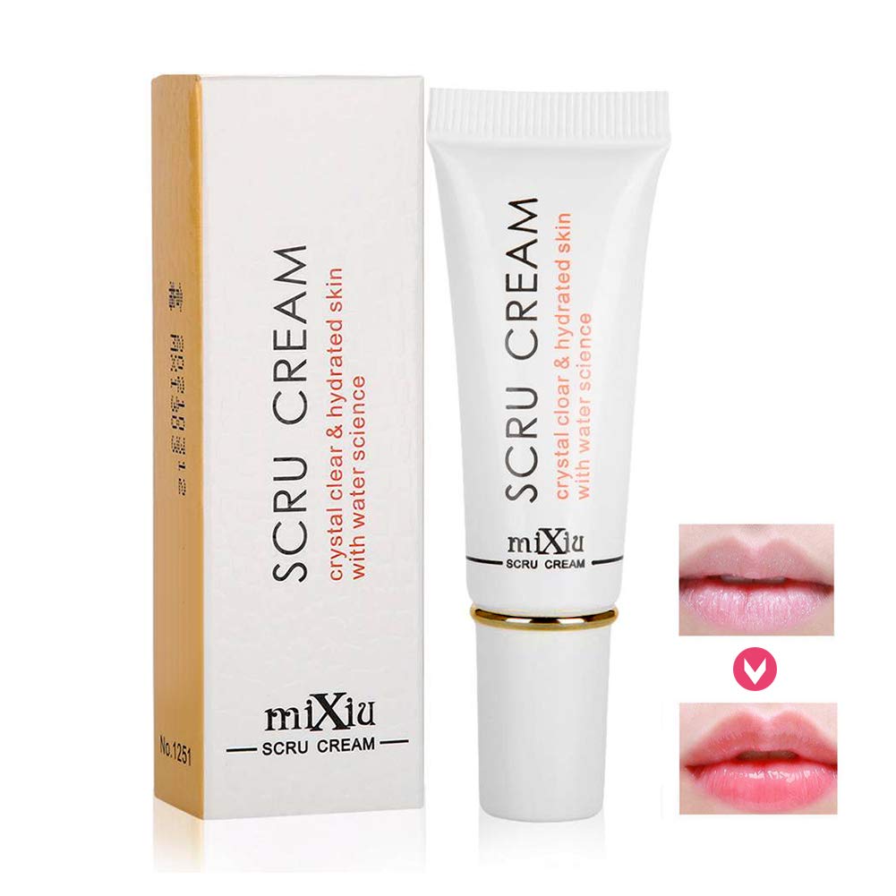 Lip Exfoliator, 12g Moisturizes and Removes Dead Skin, Exfoliating Scrub for Lips Beauty lip Removal Horniness Water Science gel