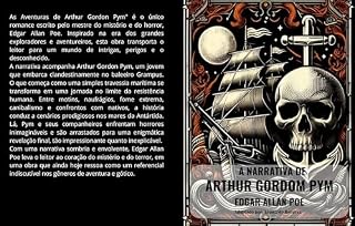 Livro A Narrativa de Arthur Gordon Pym: As Aventuras de Arthur Gordon Pym De Nantucket, Romance De Edgar Allan Poe: adaptado em uma linguagem contemporânea