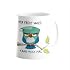 Fun-Tasse „Der Frühe Vogel Kann Mich Mal“ – Mit Lustigem Spruch, Größe Ø8,5 Cm, Höhe 9,5 Cm