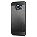 Spigen Neo Hybrid Carbon Galaxy S6 Edge Plus Case with Carbon Fiber Design and Reinforced Hard Bumper Frame for Galaxy S6 Edge Plus 2015 - Metal Slate