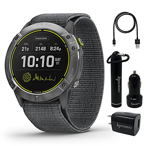 Wearable4U Garmin Enduro Ultraperformance Multisport GPS Smartwatch