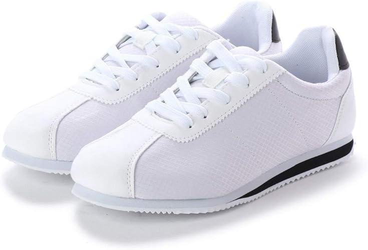 Amazon スクランブル 19 春夏スニーカー シンプル レースアップ スニーカー フラットシューズ 痛くない 歩きやすい 楽ちん ローカット Scramble スクランブル スニーカー