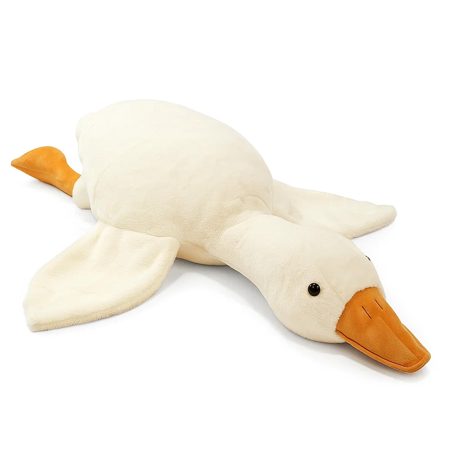 WaaRiuQ 1PCS Goose Plush, 50cm Giant Goose Toy, Soft Duck Teddy Plush Pillow for Adults, Large Plush White Duck for Home Decor, Travel Companion, Office Comfort