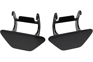 The Lord of the Tools 1Pair Car Front Headlight Washer Cap Left Right 51117246869 51117246870 Compatible with BMW 5 Series F1