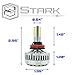 Stark 90W 9000LM LED Headlight Conversion Kit - Cool White 6000K 6K - Low Beam/ High Beam/ Fog Light Bulbs - H8 / H9 / H11 / H16
