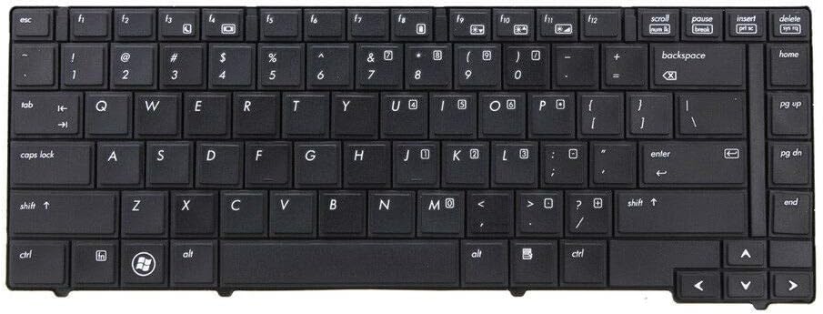 LbojailiAi Laptop Keyboard for PC Replacement USA Version for HP Elitebook 8440p 8440P 8440W multi