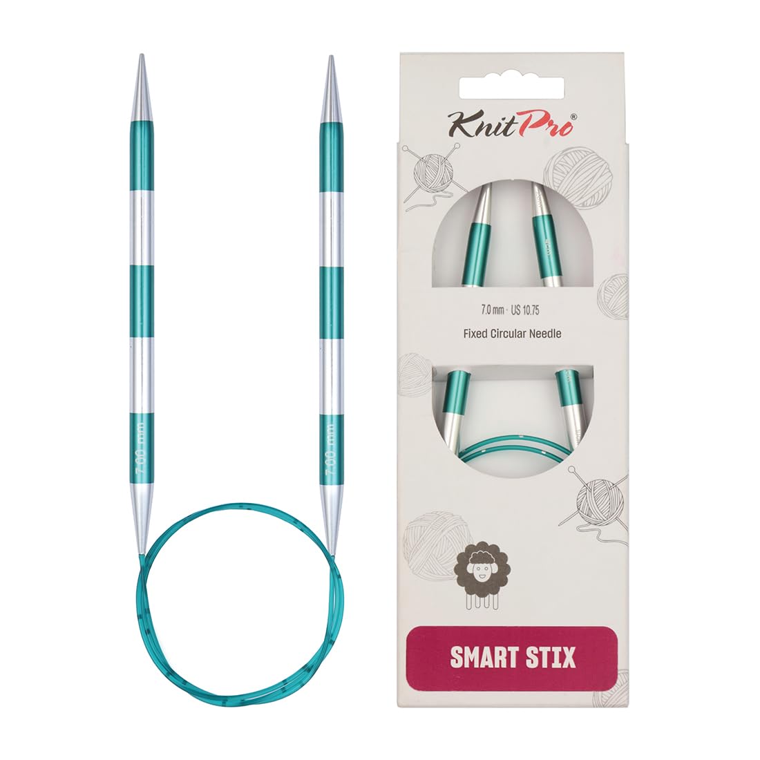 KnitPro Smartstix Fixed Circular Needles 32" (80cm) | 7.00mm — image 1