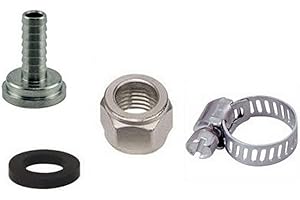 Bev Rite CPCCM181SS Connector Kit For Beer Line, Stainless Steel Contact (304 Grade)