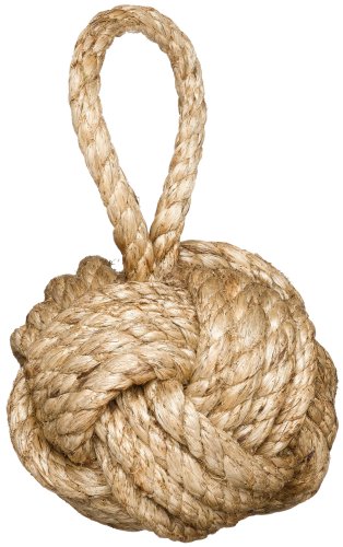 Two's Company Marseille  Knot Door Stopper ( 3.3 lbs ) - Jute