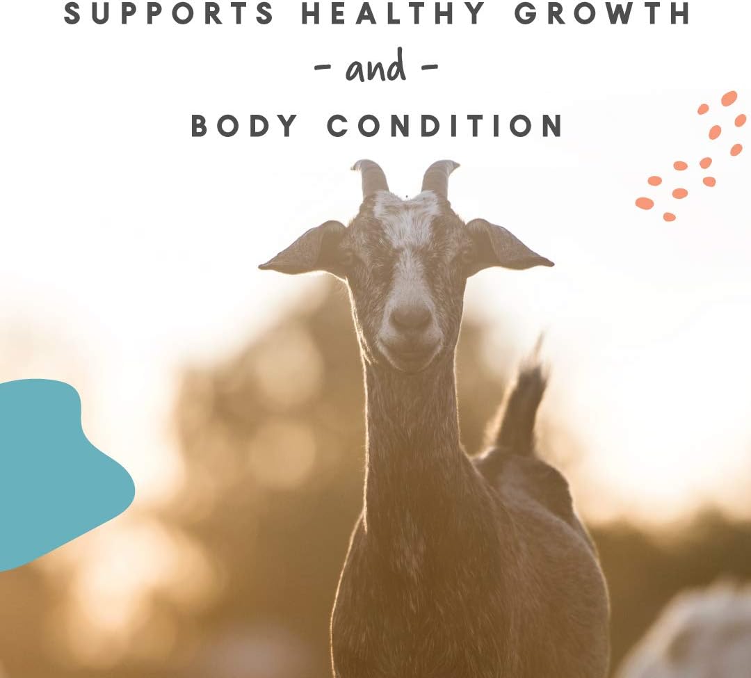 Manna Pro Goat Mineral | Made with Viatimins & Minerals to Support Growth | 8 Pounds: Pet Supplies
