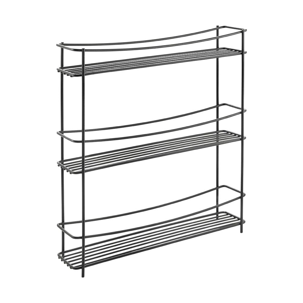 Metaltex 3-Tier Spice Holder, Black, 35 x 7 x 37 cm
