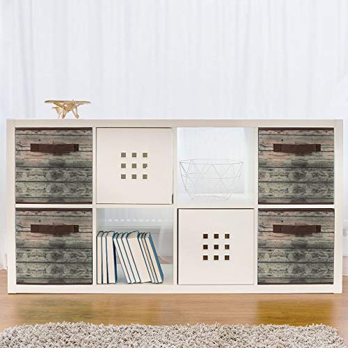 2 Sorbus+Foldable+Storage+Basket+Rustic