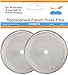 Cozyna Universal Replacement French Press Filter Mesh Screen - Set of 2 - For 8 Cup (1000 ml) French Press - Design Fits All Major Brands Such As Bodum, Frieling and Other