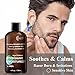CONCEPT SKIN Aftershave Lotion for Men 4 oz, Organic Moisturizer with Anti aging Caffeine, Grape Seed, Green Tea and Almond Oil - Soothing for Sensitive Skin and Razor Burn -Natural, Paraben Free
