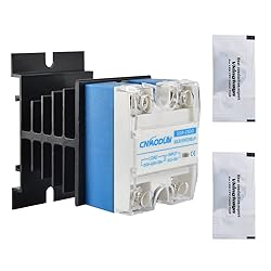 CNAODUN Solid State Relay SSR-25DD with Heat Sink