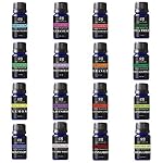 Aromatherapy 18 Essential Oils (Lavender, Tea Tree, Peppermint, Lemongrass, Orange, Eucalyptus, Rosemary, Frankincense, Bergamot, Ylang Ylang, Patchouli, Geranium, Grapefruit, Sage...)