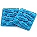 WARMBUY Silicone Candy Chocolate Molds Ice Cube Trays, Ship Iceberg Shaped, 2 Pack