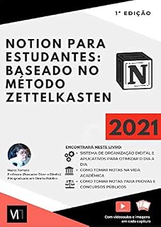 Livro Notion para estudantes: baseado no método zettelkasten