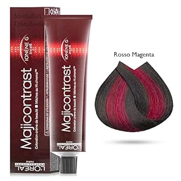 Loreal Majicontrast Magenta Red 3 X 50 Ml Magenta Lp Hair Colouring Cream