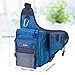 Piscifun Sports Shoulder Bag Fishing Tackle Bag Crossbody Messenger Sling Bags (Blue)
